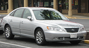 Размер колёс на Hyundai Grandeur 2009 Подбор шин на Hyundai Grandeur 2009