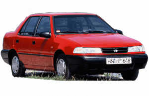 Размер колёс на Hyundai Pony 1994 Подбор шин на Hyundai Pony 1994