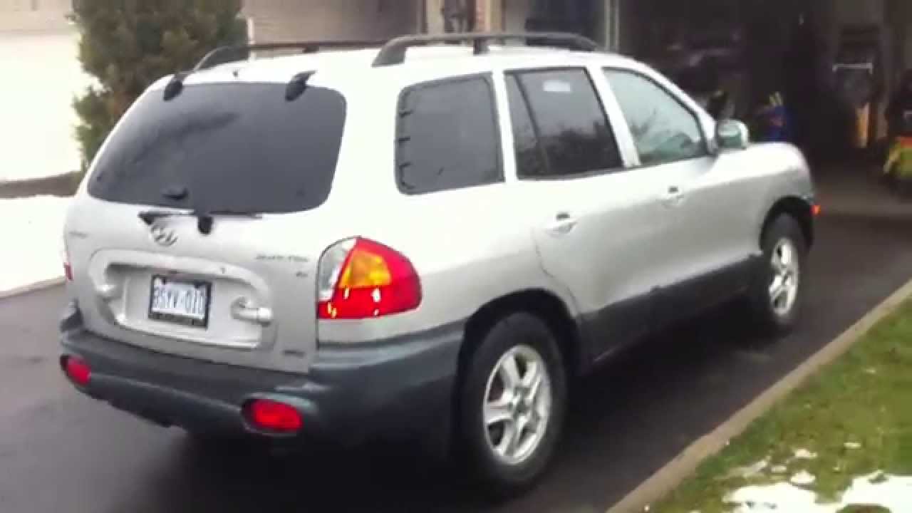 Размер колёс на Hyundai Santa Fe 2002 Подбор шин на Hyundai Santa Fe 2002