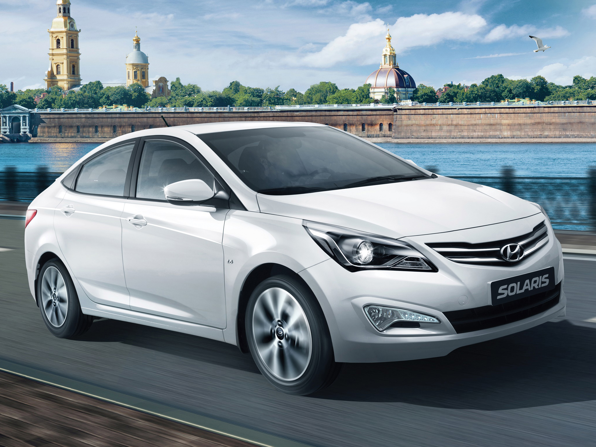 Подбор шин на Hyundai Solaris 2015