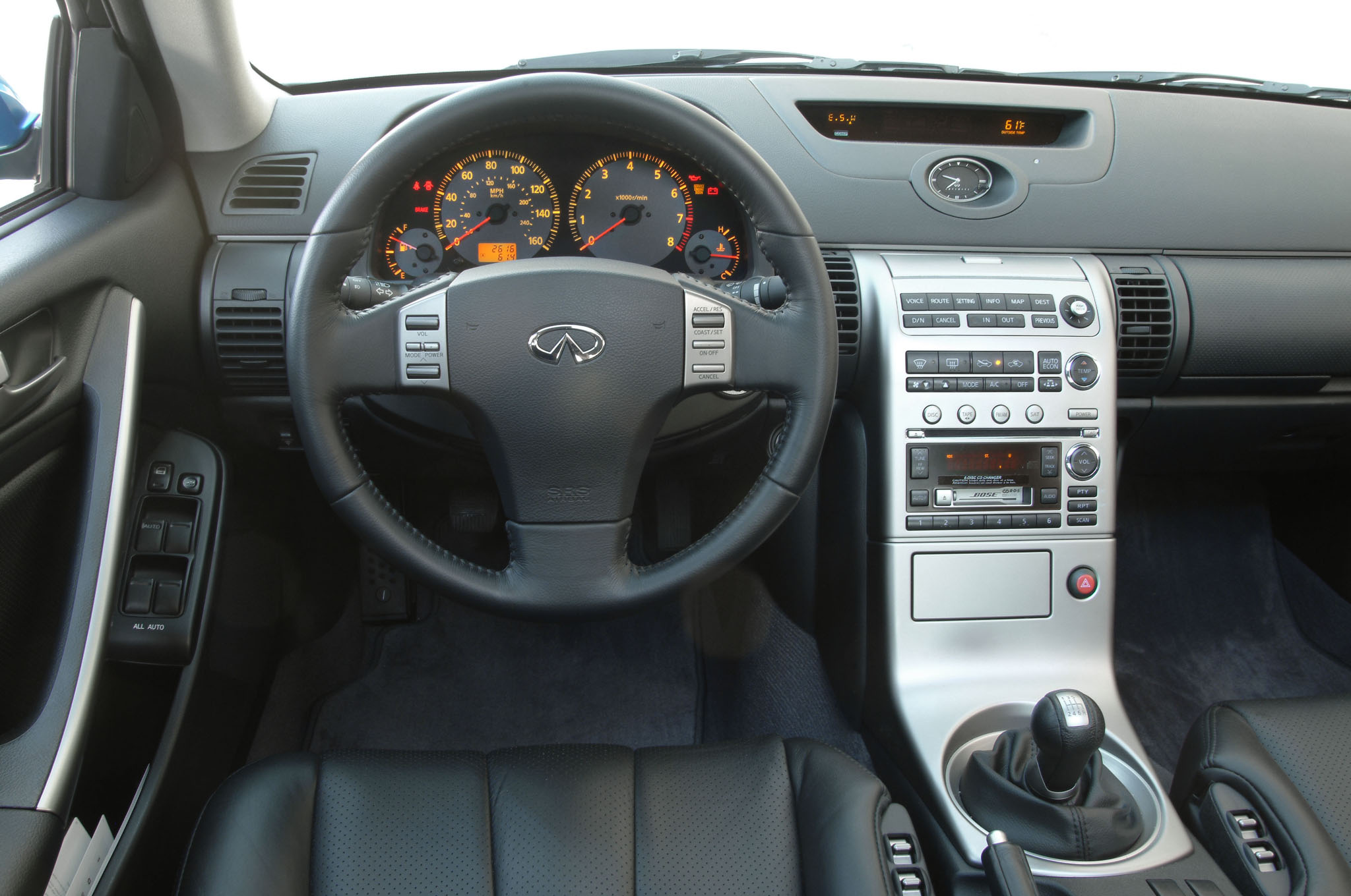 Подбор шин на Infiniti G 2003