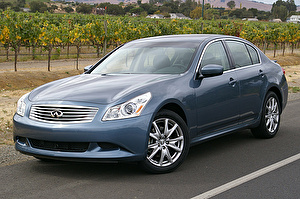 Размер колёс на Infiniti G 2009 Подбор шин на Infiniti G 2009