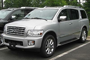 Размер колёс на Infiniti QX56 2010 Подбор шин на Infiniti QX56 2010