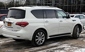 Размер колёс на Infiniti QX80 2014 Подбор шин на Infiniti QX80 2014
