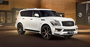 Размер колёс на Infiniti QX80 2016 Подбор шин на Infiniti QX80 2016