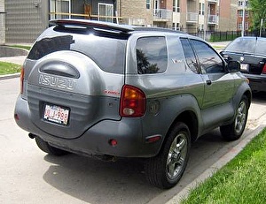 Размер колёс на Isuzu VehiCross 1997 Подбор шин на Isuzu VehiCross 1997