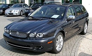 为汽车选择轮胎和轮圈 Jaguar X-Type. Шины на Jaguar