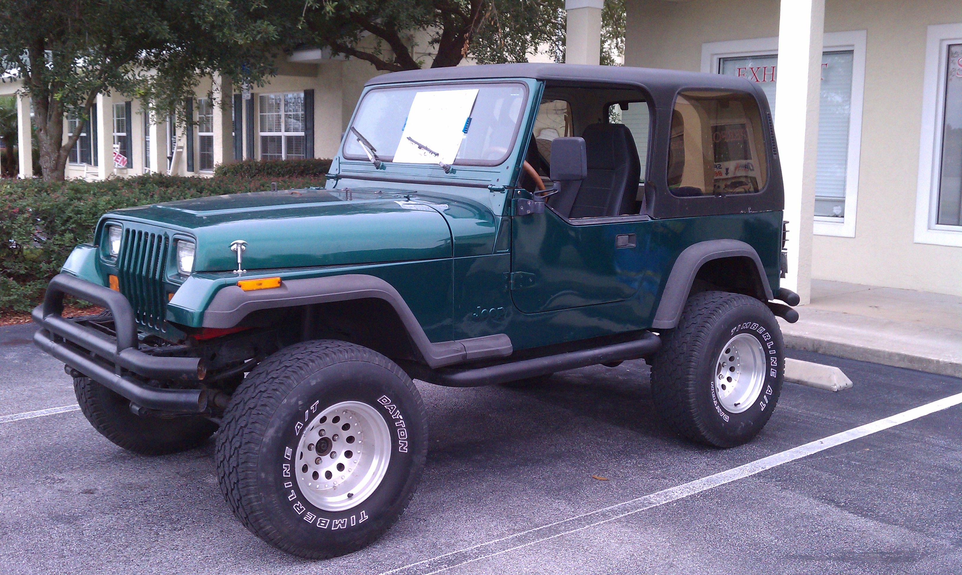 Подбор шин на Jeep Wrangler 1989