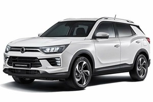 为汽车选择轮胎和轮圈 KG Mobility Korando. Шины на KG Mobility