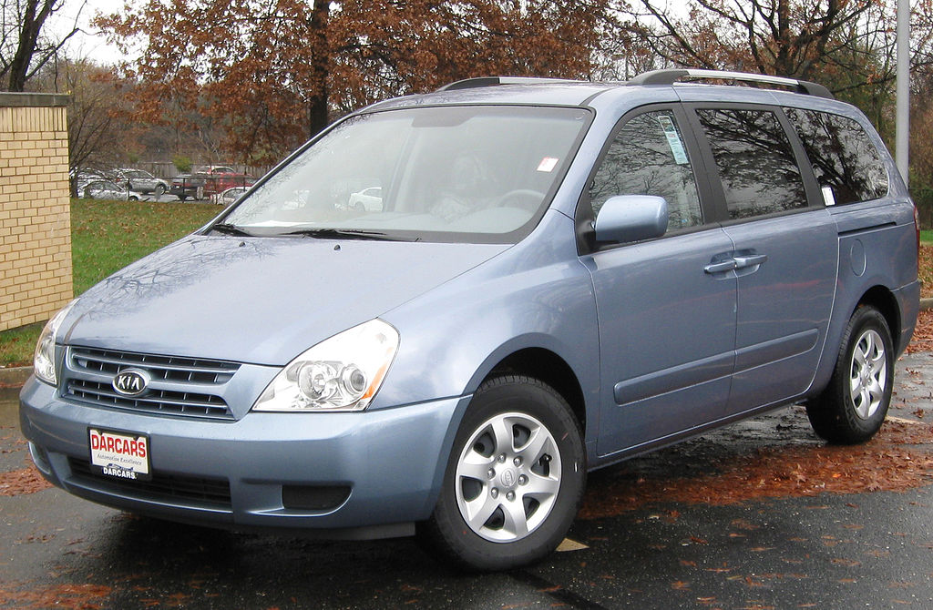 Размер колёс на Kia Sedona 2009 Подбор шин на Kia Sedona 2009