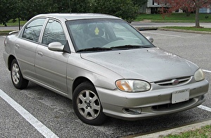 Размер колёс на Kia Sephia 2000 Подбор шин на Kia Sephia 2000