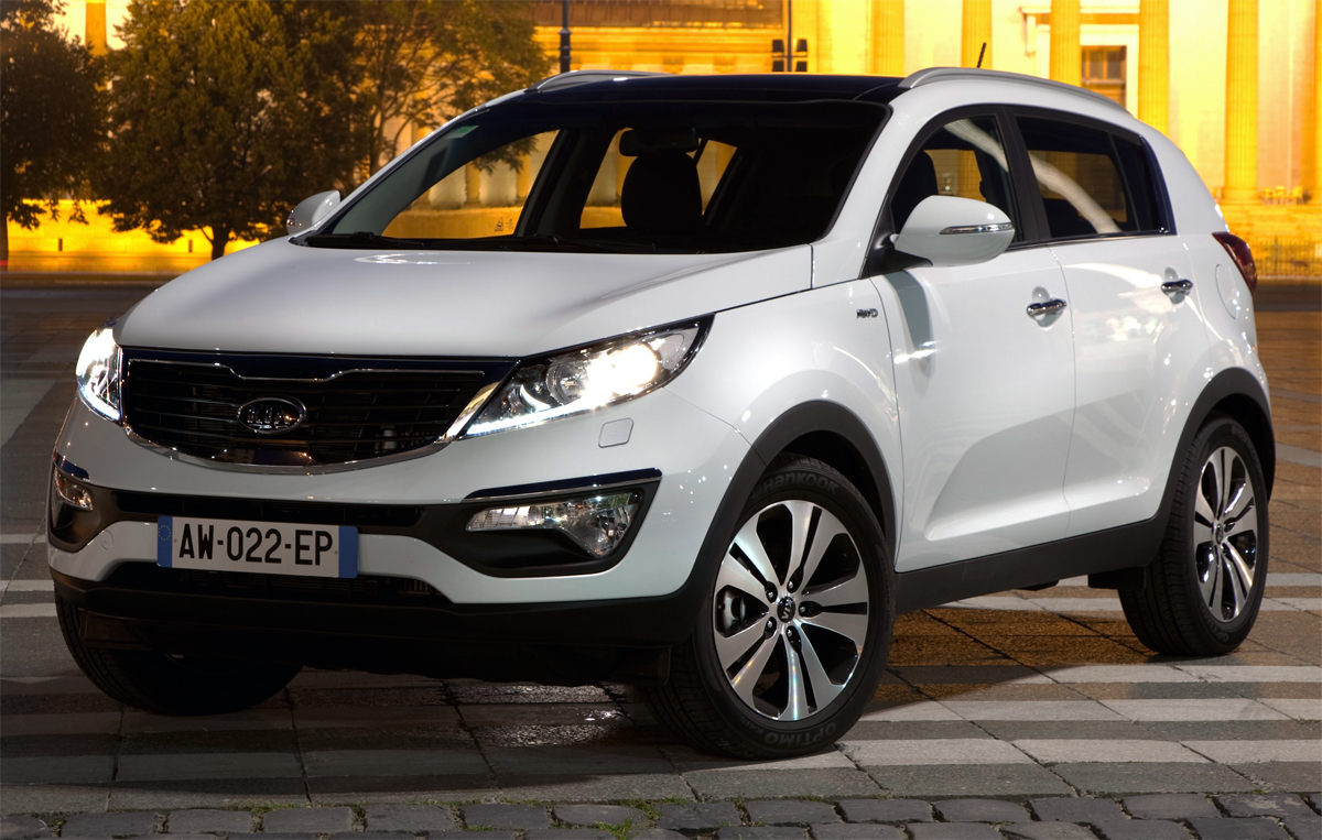 Размер колёс на Kia Sportage 2014 Подбор шин на Kia Sportage 2014