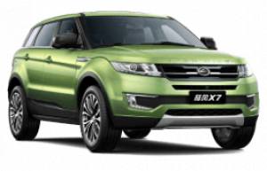 Размер колёс на Landwind X7 2017 Подбор шин на Landwind X7 2017