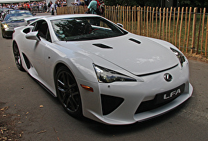 Размер колёс на Lexus LFA 2010 Подбор шин на Lexus LFA 2010