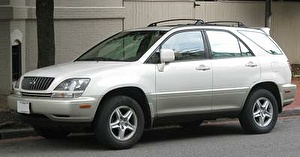 Размер колёс на Lexus RX 1998 Подбор шин на Lexus RX 1998