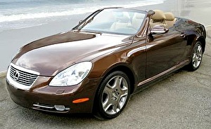 Размер колёс на Lexus SC 2004 Подбор шин на Lexus SC 2004