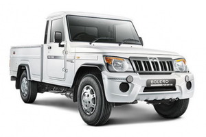 为汽车选择轮胎和轮圈 Mahindra Bolero Pik-Up. Шины на Mahindra