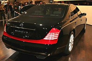 为汽车选择轮胎和轮圈 Maybach 57 S. Шины на Maybach
