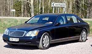 Размер колёс на Maybach 62 2004 Подбор шин на Maybach 62 2004