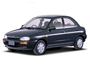 Размер колёс на Mazda 121 1995 Подбор шин на Mazda 121 1995