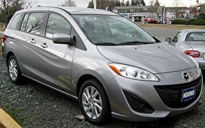 Размер колёс на Mazda 5 2012 Подбор шин на Mazda 5 2012