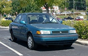 Размер колёс на Mazda Protege 1990 Подбор шин на Mazda Protege 1990