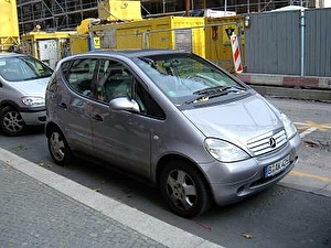 Размер колёс на Mercedes A-Class (W168) 1997 Подбор шин на Mercedes A-Class (W168) 1997