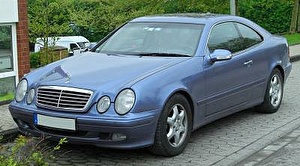 Размер колёс на Mercedes CLK-Class (C208, A208) 1997 Подбор шин на Mercedes CLK-Class (C208, A208) 1997