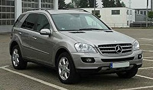 Размер колёс на Mercedes M-Class (W164) 2006 Подбор шин на Mercedes M-Class (W164) 2006