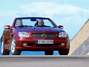 Размер колёс на Mercedes SLK-Class 2002 Подбор шин на Mercedes SLK-Class 2002