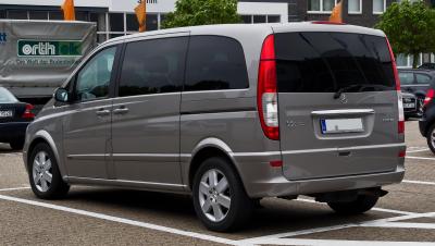 Размер колёс на Mercedes Viano (W639) 2013 Подбор шин на Mercedes Viano (W639) 2013