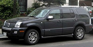 Размер колёс на Mercury Mountaineer 2006 Подбор шин на Mercury Mountaineer 2006