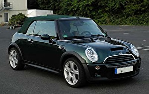 Размер колёс на Mini Cooper S Cabrio 2001 Подбор шин на Mini Cooper S Cabrio 2001