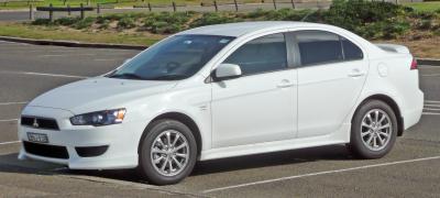 Размер колёс на Mitsubishi Lancer 2010 Подбор шин на Mitsubishi Lancer 2010