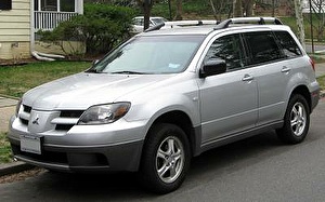 Размер колёс на Mitsubishi Outlander 2003 Подбор шин на Mitsubishi Outlander 2003