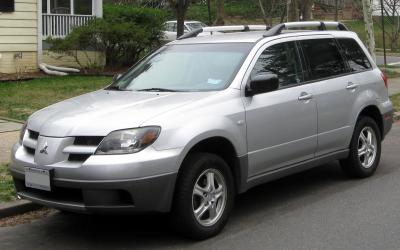 Размер колёс на Mitsubishi Outlander 2003 Подбор шин на Mitsubishi Outlander 2003