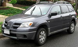 Размер колёс на Mitsubishi Outlander 2006 Подбор шин на Mitsubishi Outlander 2006