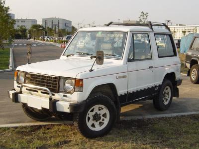 Размер колёс на Mitsubishi Pajero 1990 Подбор шин на Mitsubishi Pajero 1990