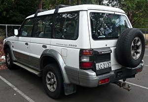 Размер колёс на Mitsubishi Pajero 1996 Подбор шин на Mitsubishi Pajero 1996