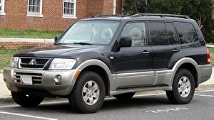 Размер колёс на Mitsubishi Pajero 2003 Подбор шин на Mitsubishi Pajero 2003