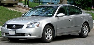 Размер колёс на Nissan Altima 2005 Подбор шин на Nissan Altima 2005