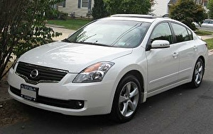 Размер колёс на Nissan Altima 2008 Подбор шин на Nissan Altima 2008