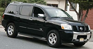 Размер колёс на Nissan Armada 2009 Подбор шин на Nissan Armada 2009