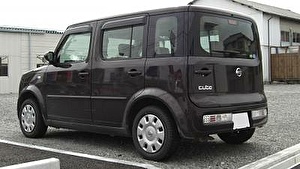 Размер колёс на Nissan Cube II 2007 Подбор шин на Nissan Cube II 2007