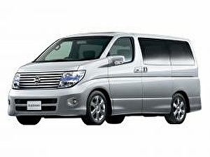 Размер колёс на Nissan Elgrand 2004 Подбор шин на Nissan Elgrand 2004