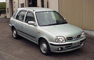 Размер колёс на Nissan March Box 2000 Подбор шин на Nissan March Box 2000