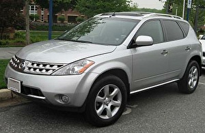 Размер колёс на Nissan Murano 2006 Подбор шин на Nissan Murano 2006