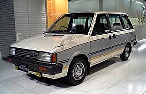 Размер колёс на Nissan Prairie 1986 Подбор шин на Nissan Prairie 1986