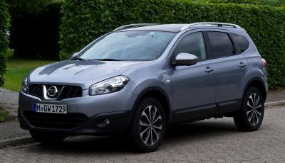 Размер колёс на Nissan Qashqai+2 2012 Подбор шин на Nissan Qashqai+2 2012