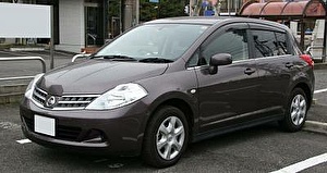 Размер колёс на Nissan Tiida 2009 Подбор шин на Nissan Tiida 2009